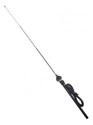 ANTENA UNIVERSAL Oculta Cromada 1 metro de largo * CON LLAVE