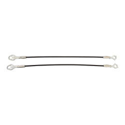 CABLES DE TAPA FD LOBO 04-14/RAPTOR 10-14/KING RANCH 05-14/FX4 CAJA CALIFORNIA/XLT/XL/LARIAT 04-14/PLATINUM 09-14/HARLEY DAVIDSON 06-12/RAPTOR SVT 10-14 JUEGO 62 CM TWN HUSHAN 4L3Z-5443052-AA Derecho/Izquierdo