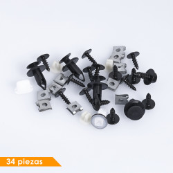 (34 PZ) KIT GRAPAS GUARDAFANGO DELANTERO FT RAN 700 23-24