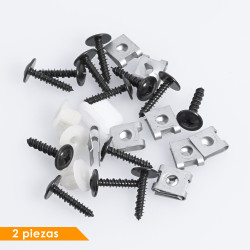 (26 PZ) KIT GRAPAS GUARDAFANGO DELANTERO FT MOB-I