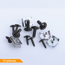 (14 PZ) KIT GRAPAS PARRILLA FD FCUS 15-22