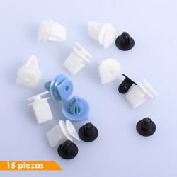 (15 PZ) KIT GRAPAS REJILLA PARABRISAS HD CVIC 07-11