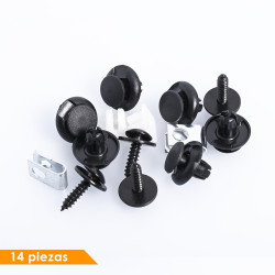(14 PZ) KIT GRAPAS GUARDAFANGO HD CR-B 07-11