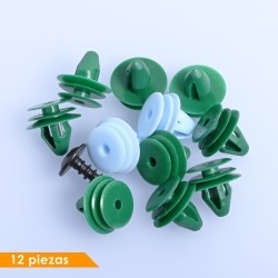 (12 PZ) KIT GRAPAS TAPICERIA PANEL DE PUERTA TRASERA HY CRETA 19-22