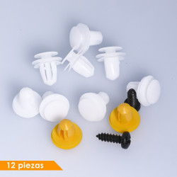 (12 PZ) KIT GRAPAS TAPICERIA PANEL DE PUERTA TRASERA HY ELANTR 11-16