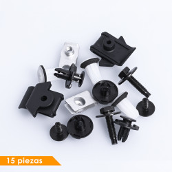(15 PZ) KIT GRAPAS GUARDAFANGO DELANTERO NS frontier 20-24