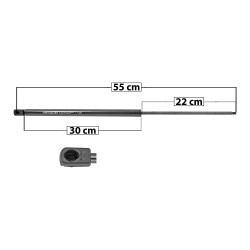AMORTIGUADOR 5TA PUERTA CV ASTRO 85-05 GM SAFARI VAN 85-01 55 30 22 ENTRADA TIPO 9 ENTRADA 2 TIPO 0 445 100.04 45.38 505 113.53 51.5 SPART 6989 TUR