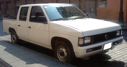 86-08 Nissan D21 Estaquitas Manijas Interiores Azul El Par