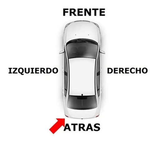 18-22 Chevrolet Beat Sedan Calavera Trasera Con Arnes Izq