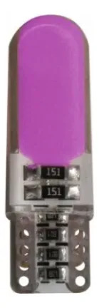 FOCO PELLIZCO Con 12 hiper leds COB y CANBUS ROSA (2 Piezas)