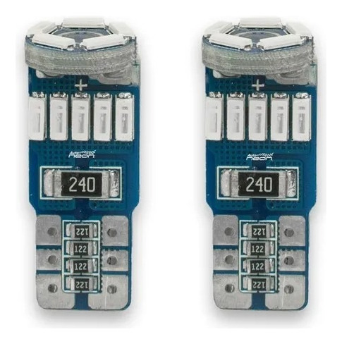 FOCO PELLIZCO Con 15 hiper leds COB y CANBUS BLANCO (2 Piezas)
