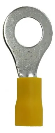 TERMINAL PARA CABLE AISLADA DE OJO 5/16" Amarilla (50 pzas)