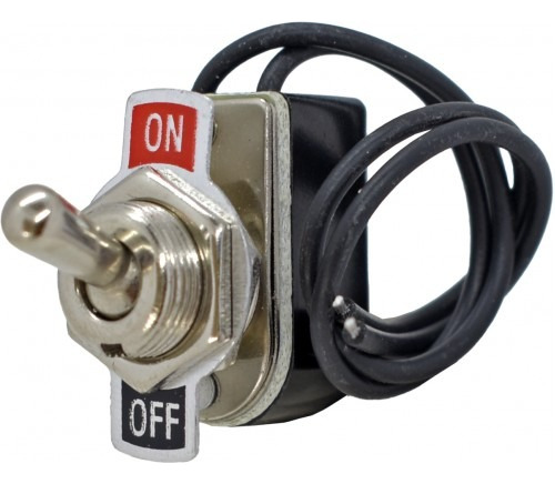 SWITCH INTERRUPTOR UNIVERSAL Palanca un Paso Cola de Rata (10 pzas)