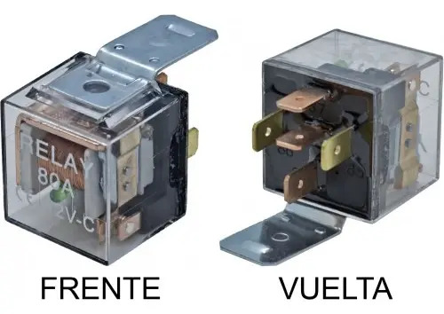 RELEVADOR TRANSPARENTE C/Foco Indicador 5 Pin
