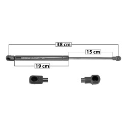 AMORTIGUADOR COFRE BW SERIE 1 118I 04-14/120I 08-14/135I 07-14 38 19 15 ENTRADA TIPO 1 ENTRADA 2 TIPO 9 380 85.43 38.75 320 71.94 32.63 SPART SP-8552 TUR Derecho/Izquierdo