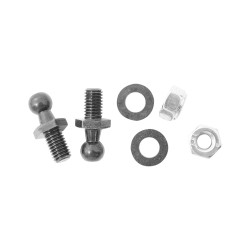 AMORTIGUADOR REPUESTO TERMINAL 10 MM 5 MM 3 CM CHUPON 2.5 CM METAL NEGRO SPART TUR Derecho/Izquierdo Delantera/Trasera