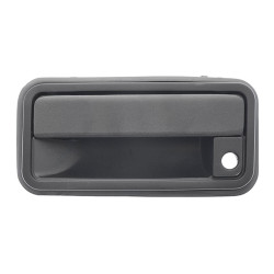 MANIJA EXTERIOR CV CHEYENNE/CUSTOM 95-98/SUBURBAN 95-99/SILVERADO 95-98/TAHOE 95-99 GM SIERRA/YUKON CV PICK UP 95-98 CON HOYO PARA LLAVE CORRUGADA NEGRA ZINC CON PLASTICO TWN HUSHAN Izquierdo Delantera