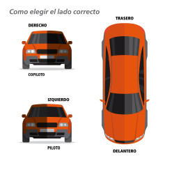 MANIJA EXTERIOR FD RANGER/BRONCO II 83-92/TOPAZ 84-88/ESCORT 81-90/LTD 79-82/MUSTANG 79-93/THUNDERBIRD 83-88/TEMPO 84-88/GRAND MARQUIS/CROWN VICTORIA 83-91 MR COUGAR 83-88 CROMADA ZINC TWN HUSHAN E3FZ-5822404-A Derecho Delantera/Trasera