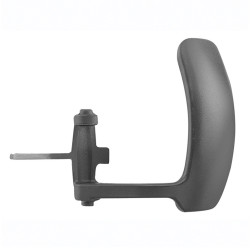 MANIJA INTERIOR CV CHEYENNE/CUSTOM 95-98/SUBURBAN 95-99/SILVERADO 95-98/TAHOE 95-99 GM SIERRA/YUKON 95-98 CD ESCALADE ESV 95-00 CV HEAVY DUTY C3500 95-03/PICK UP 95-98 GRIS OBSCURO ZINC SOLO REPUESTO / C/RESORTE Y SEGURO TWN HUSHAN 15708043 Izquierdo Delantera/Trasera