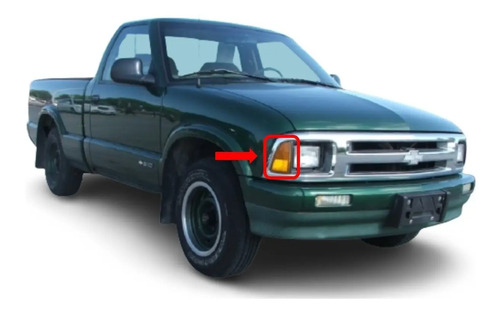 94-97 Chevrolet S10 Cuarto Punta Delantero Lado Derecho