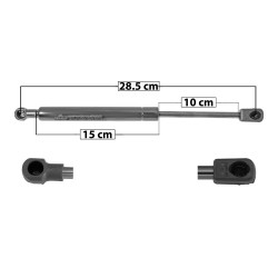 AMORTIGUADOR COFRE BW X3 04-10 28.5 15 10 ENTRADA TIPO 1 ENTRADA 2 TIPO 9 750 168.61 76.48 690 155.12 70.36 MANIJAUTO SP-9071 TUR TWN Derecho/Izquierdo