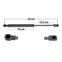 AMORTIGUADOR COFRE NS TITAN 04-15/PATHFINDER 05-12/ARMADA 04-15 32 16 12.5 ENTRADA TIPO 1 ENTRADA 2 TIPO 9 390 87.68 39.77 330 74.19 33.65 MANIJAUTO 8838 TUR