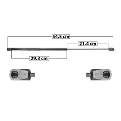 AMORTIGUADOR VIDRIO 5TA PUERTA CV TRAIL BLAZER GM ENVOY 02-09 54.5 29.3 21.4 ENTRADA TIPO 18 ENTRADA 2 TIPO 18 180 40.47 18.36 120 26.98 12.24 MANIJAUTO SP-6895 TUR Derecho/Izquierdo