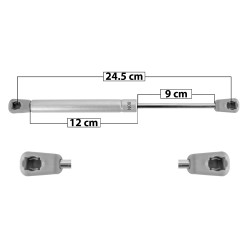 AMORTIGUADOR UNIVERSAL UN VARIOS 50-25 UN VARIOS 50-25 UN VARIOS 50-25 UN VARIOS 50-25 80N 24.5 12 9 81 18.21 8.26 80 17.98 8.16 GENERICA CHN Derecho/Izquierdo Delantera/Trasera Campers