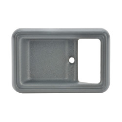MANIJA INTERIOR NS 720 81-93 SOLO BISEL GRIS PLASTICO TWN HUSHAN 80682-01W02 Derecho/Izquierdo Delantera