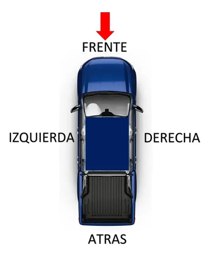 04-15 Nissan Titan Par Amortiguadores Para Cofre 2 Piezas