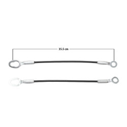 CABLES DE TAPA TY HILUX VIGO 05-15 JUEGO TWN HUSHAN