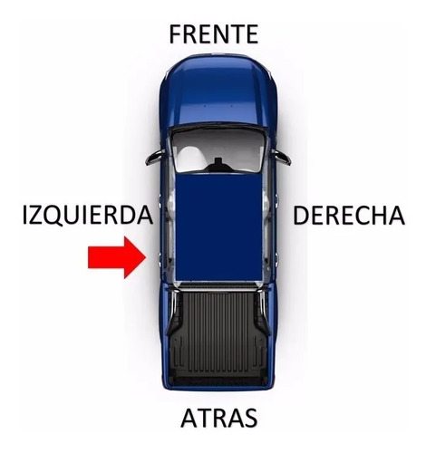 97-03 Ford Lobo Chicote Cerradura 3ra Puerta Inferior Izq.
