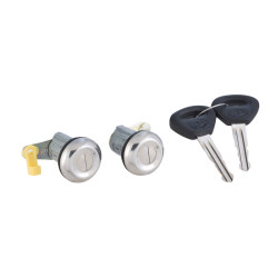 CILINDRO PARA PUERTA MT L200 78-86 JUEGO METAL CROMADO TWN TIPO ORIGINAL