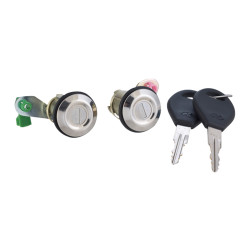 CILINDRO PARA PUERTA NS TSURU III 92-17/SENTRA 96-00 JUEGO METAL CROMADO TWN YAU YOUNG 80600-50J00/80601-50J00