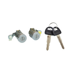 CILINDRO PARA PUERTA CV TRACKER SZ ESCUDO/GRAND VITARA 89-98 JUEGO METAL CROMADO TWN TIPO ORIGINAL