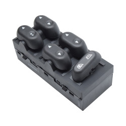 CONTROL ELECTRICO FD F-150/F-250/LOBO 04-08/EXPEDITION 03-06/GRAND MARQUIS/CROWN VICTORIA 03-08 LC MARK LT 06-08 DE ELEVADOR 11 PINS 5 TECLAS NEGRO 12VCC CHN CHIN MANIJAUTO