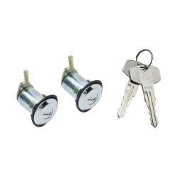 CILINDRO PARA PUERTA NS URVAN 00-01/ICHI VAN 87-94 JUEGO METAL CROMADO TWN TIPO ORIGINAL