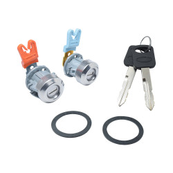 CILINDRO PARA PUERTA FD PICK UP/F-150 97-14/SUPER DUTY 99-16/EXCURSION 00-07/LOBO 97-14/THUNDERBIRD 01-05 LC NAVIGATOR 98-17/MARK LT 04-10/BLACKWOOD 02-03 FD EXPEDITION 97-17/WINDSTAR 99-03 JUEGO METAL CROMADO TWN YAU YOUNG Derecho/Izquierdo