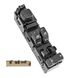 CONTROL ELECTRICO CV CHEYENNE/SILVERADO GM SIERRA 03-06 DE ELEVADOR 62 PIN 5 TECLAS NEGRO SIN ESPEJOS AUTOABATIBLES 12VCC CHN CHIN MANIJAUTO Izquierdo Delantera