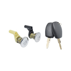 CILINDRO PARA PUERTA RN SANDERO 07-15/DUSTER 13-20 JUEGO METAL CROMADO CHIN MANIJAUTO 6001550798