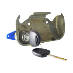 CILINDRO PARA PUERTA CV CHEVY JOY / POP / SWING / PICK UP 01-13 USAR CON LA MANIJA 9666 CON BASE PARA MANIJA EXTERIOR METAL BRA GENERICA Derecho Delantera
