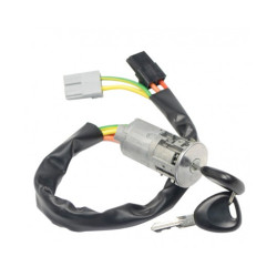 CILINDRO DE ENCENDIDO RN KANGOO 04-18 CON LLAVE METAL CROMO 12VCC CHN MANIJAUTO CHIN 7701.472.589-IG
