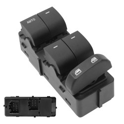 CONTROL ELECTRICO LC MARK LT FD F-150/LOBO 09-10 DE ELEVADOR 12 PINS 5 TECLAS NEGRA 9L3T-14540-ADW 12VCC CHN CHIN MANIJAUTO