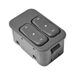 CONTROL ELECTRICO CV ASTRA 98-05/CORSA 00-08/TORNADO 04-10 DE ELEVADOR 6 PINS 2 TECLAS NEGRO COMPATIBLE CON 8PINS 12VCC CHN CHIN MANIJAUTO