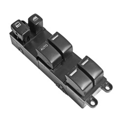 CONTROL ELECTRICO NS X-TRAIL 02-07/MAXIMA 00-03/FRONTIER 01-04/NP300 08-15/D22 08-14 DE ELEVADOR 19 PINS 6 TECLAS NEGRO 12VCC CHN CHIN MANIJAUTO Izquierdo Delantera