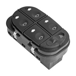 CONTROL ELECTRICO FD CONTOUR 96-00 MR MYSTIQUE 95-00 DE ELEVADOR 12 PINS 5 TECLAS NEGRA 93BG14A132AB 12VCC CHN CHIN MANIJAUTO