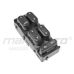 CONTROL ELECTRICO FD F-150/F-250/LOBO 02-03 DE ELEVADOR 12 PINS 5 TECLAS NEGRO 2L3Z-14529BAA 12VCC CHN CHIN MANIJAUTO