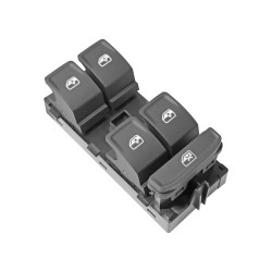CONTROL ELECTRICO VW GOLF 12-17/PASSAT 12-16/TIGUAN 18-20 DE ELEVADOR 8 PINS 5 TECLAS NEGRA FILO NEGRO 12VCC CHN CHIN MANIJAUTO