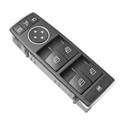 CONTROL ELECTRICO MC CLASE-C/CLASE-E 07-14 DE ELEVADOR 3 PINS 9 TECLAS NEGRO PARA ESPEJOS AUTOABATIBLES 12VCC CHN CHIN MANIJAUTO