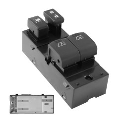 CONTROL ELECTRICO NS TITAN 04-14 DE ELEVADOR 16 PINS 2 TECLAS NEGRO CABINA SENCILLA 25401-7S210 12VCC CHN CHIN MANIJAUTO Izquierdo Delantera